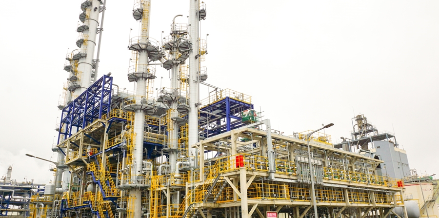 한화토탈 고순도 노말헵탄 공장