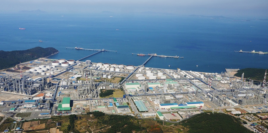 한화토탈 대산공장 전경